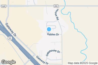 Map image of the property - 5670 Gables Dr
