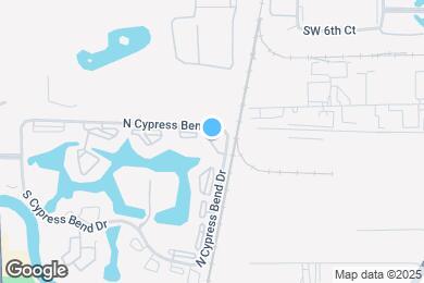 Map image of the property - 2216 N Cypress Bend Dr