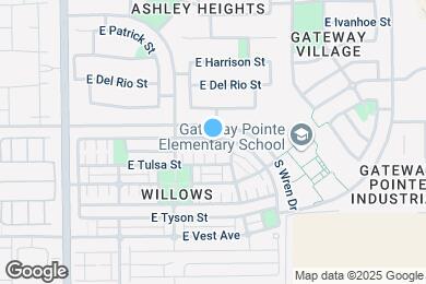 Map image of the property - 4257 E Milky Way