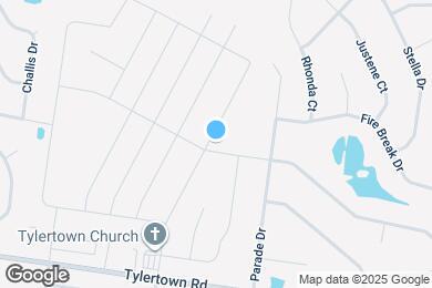 Map image of the property - 1285 Winterset Dr