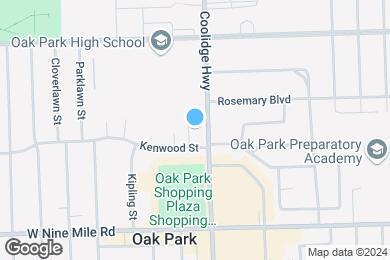 Map image of the property - Oak Park Manor Apartments & Townhomes - Oa...