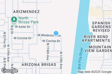 Map image of the property - 11519 W Windrose Ave