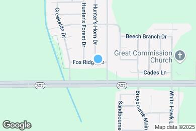 Map image of the property - 12923 Fox Ridge Ln