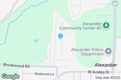 Map image of the property - 5089 Woodstream Dr