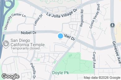 Map image of the property - 3935 Nobel Dr