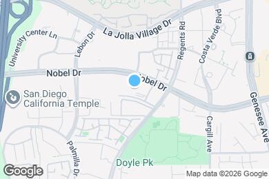 Map image of the property - 3967 Nobel Dr