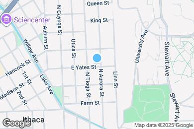 Map image of the property - 702 N Aurora St