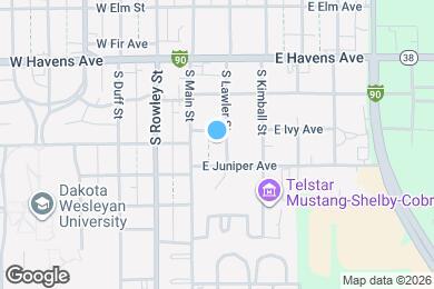 Map image of the property - 1101 S Lawler St