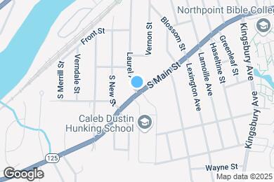 Map image of the property - 1 Laurel Ave