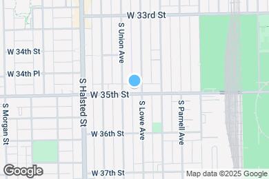 Map image of the property - 640 W 35th St
