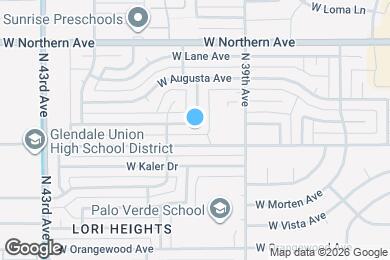 Map image of the property - 4009 W Hayward Ave
