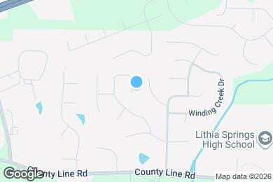 Map image of the property - 1515 Olde Oak Dr