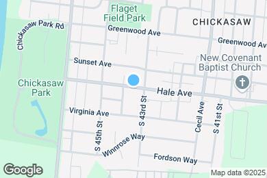 Map image of the property - 4306 Hale Ave
