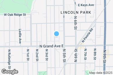 Map image of the property - 1232 N 4th St
