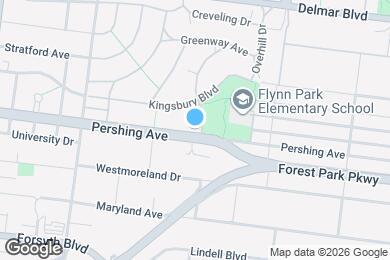 Map image of the property - 7305 Pershing Ave