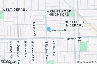 Map image of the property - 3916 N Pine Grove Ave