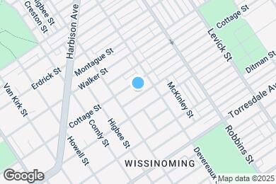Map image of the property - 6140 Gillespie St