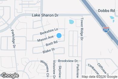 Map image of the property - 3117 Brett Rd