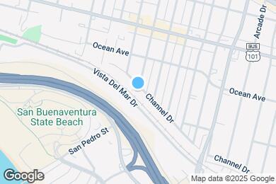 Map image of the property - 2014 Channel Dr