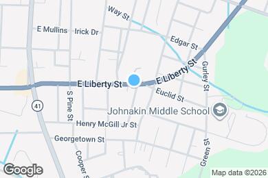 Map image of the property - 512 E Liberty St