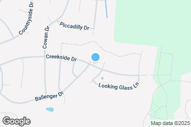 Map image of the property - 1307 Creekside Dr