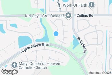 Map image of the property - 8146 Leafcrest Dr