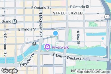 Map image of the property - 452 N Cityfront Plaza Dr