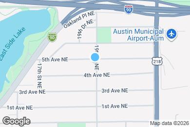 Map image of the property - 507 19th St NE