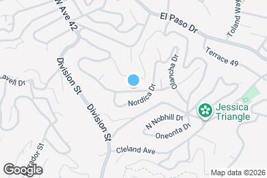Map image of the property - 4439 Palmero Dr