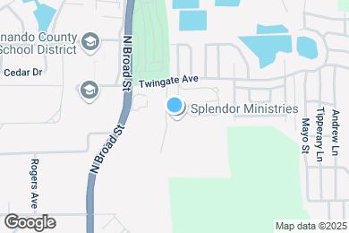 Map image of the property - 1204 Crest Ct