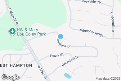 Map image of the property - 1101 Marsh Ct