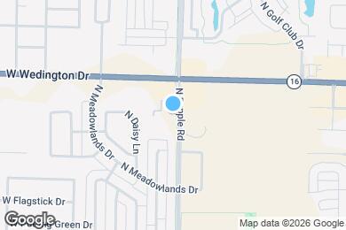 Map image of the property - 845 N Rupple Rd