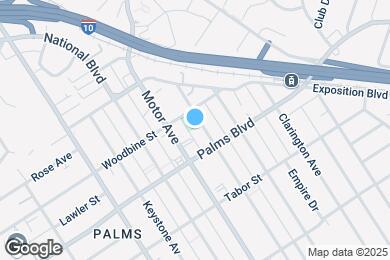 Map image of the property - 3431 Vinton Ave