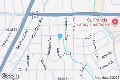 Map image of the property - 4208 16th Ave