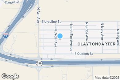 Map image of the property - 306 E Stanford St