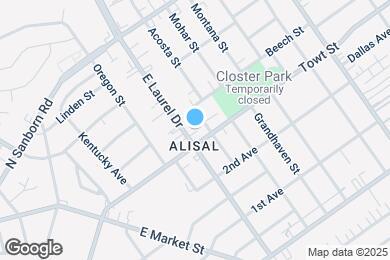 Map image of the property - 1155 E Laurel Dr