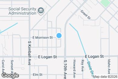 Map image of the property - 1503 Fairview Ave