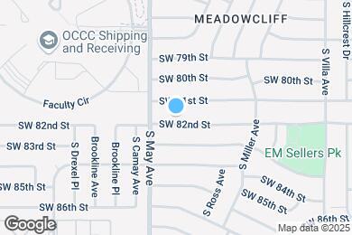 Map image of the property - 2829 SW 82nd St