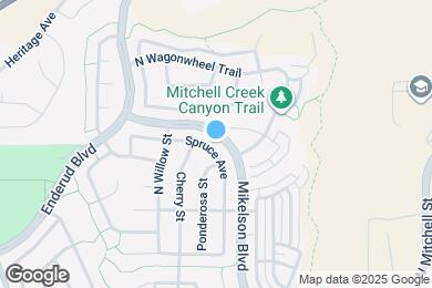 Map image of the property - 5541 Spruce Ave