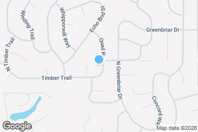 Map image of the property - 530 Quail Run