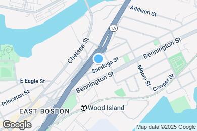 Map image of the property - 636 Saratoga St