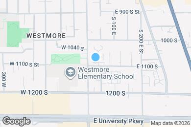 Map image of the property - 31 E 1100 S