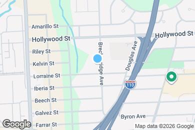 Map image of the property - 5255 Breckenridge Ave