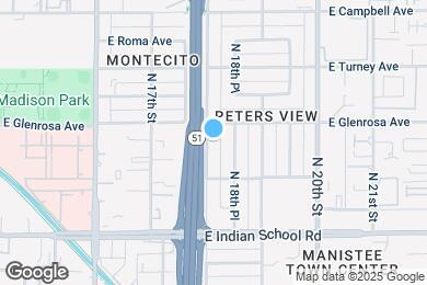 Map image of the property - 4229 N 18th St