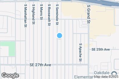 Map image of the property - 1933 S Seminole St