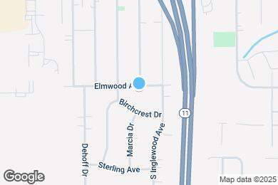 Map image of the property - 5127 W Elmwood Ave