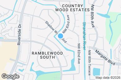 Map image of the property - 8362 Shadow Wood Blvd