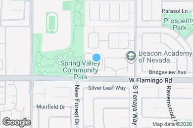 Map image of the property - 7570 W Flamingo Rd