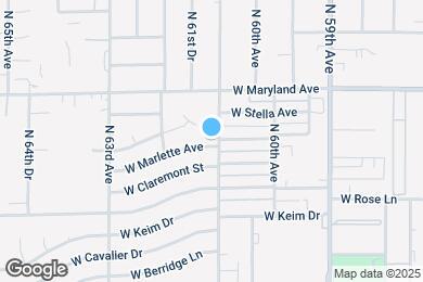 Map image of the property - 6302 N 61st Ave