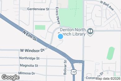 Map image of the property - 2900 N Elm St